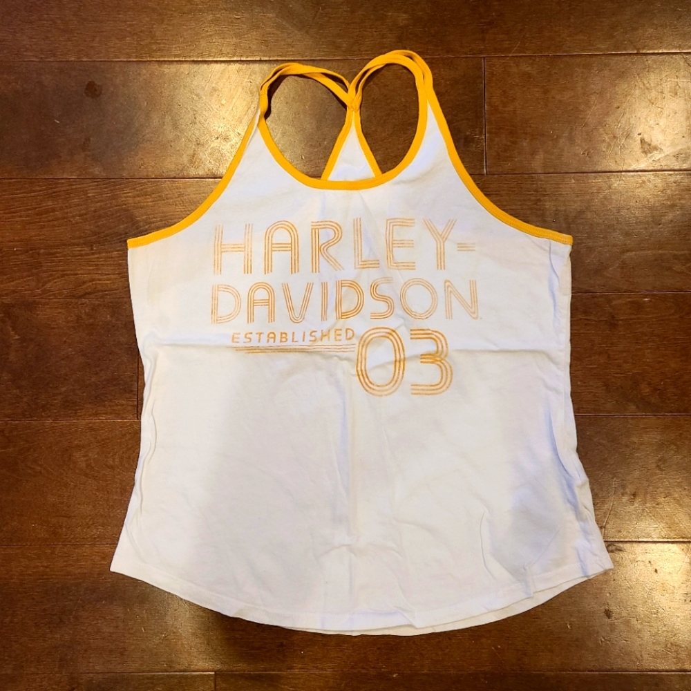 Harley Davidson Racer Back Tank